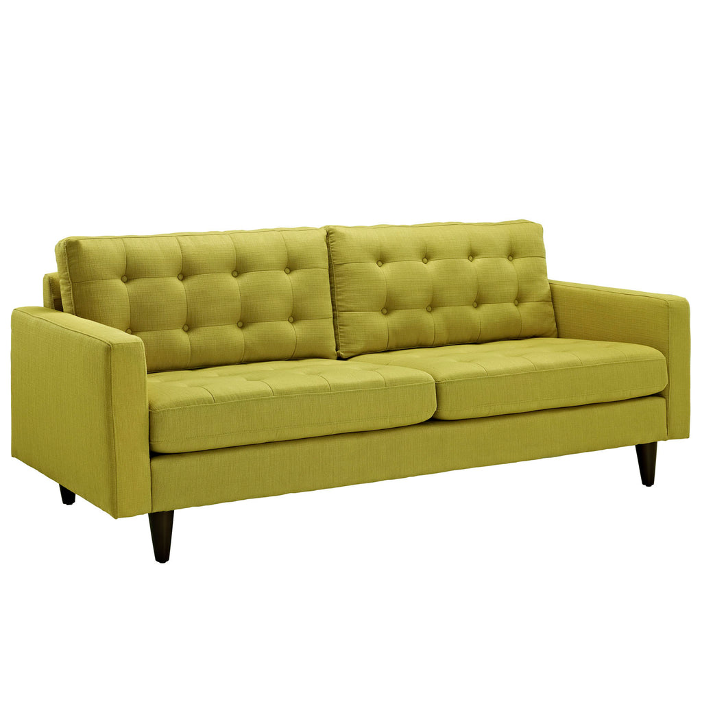 Armchair and Sofa Set of 2 in Wheatgrass E362