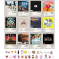 12 Pcs Album Cover Posters 12x16" M162