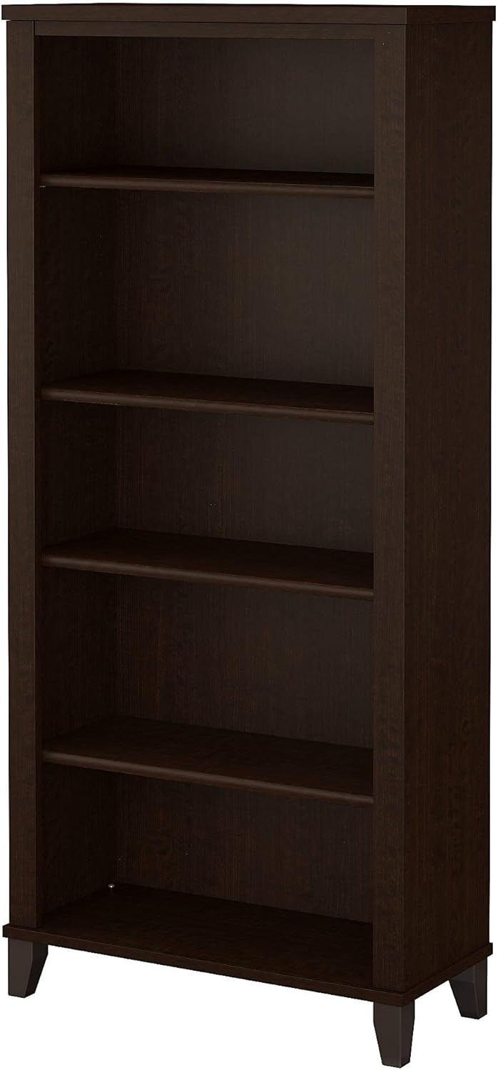 5 Shelf Bookcase, Sand Oak M3605