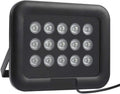 20~150m IR Infrared Illuminator, 8~90° Adjustable 15Pcs Infrared LED Light IP65 Waterproof I64455