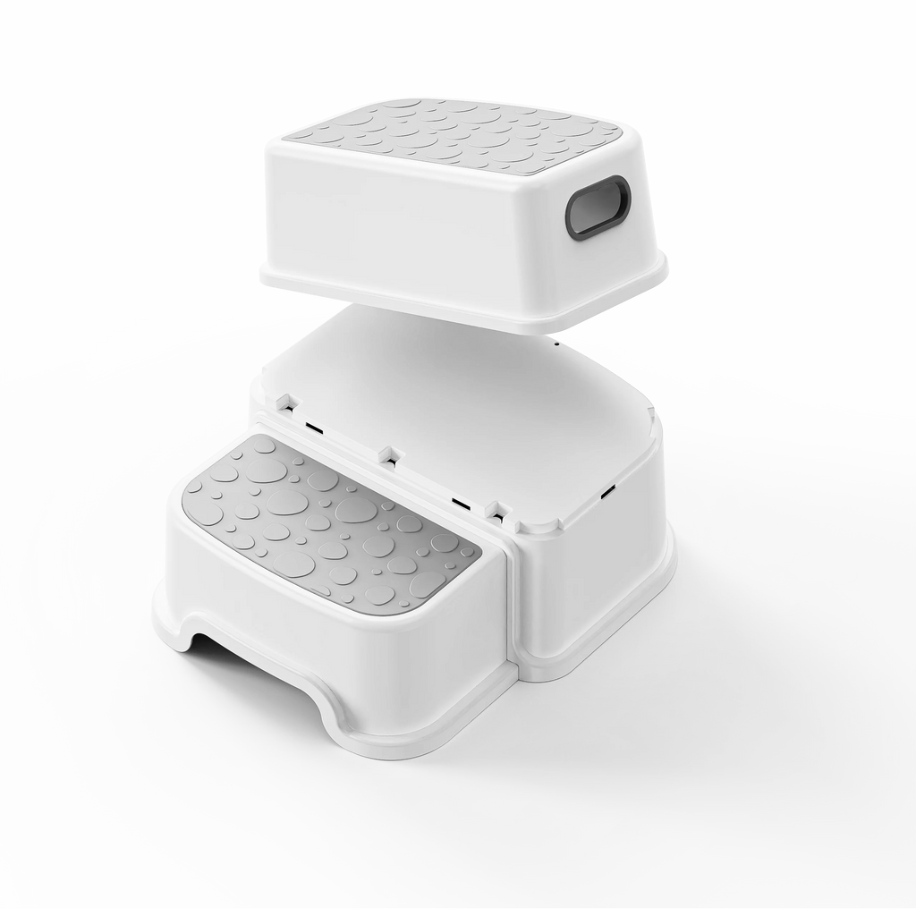 2 Step Stool for Kids Dual Height 9.5" Non-Slip G6824