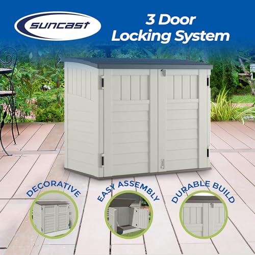 34 Cu Ft Capacity Horizontal Outdoor Storage Shed Z7577
