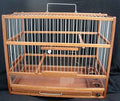 Wooden Hand Crafted Bird Cage with Slide Out Tray X56998
