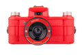 Red 35mm Film Camera J139