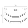 20" 36H Alloy Rim S701404