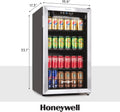 115 Can Beverage Refrigerator and Cooler with Glass Door D765