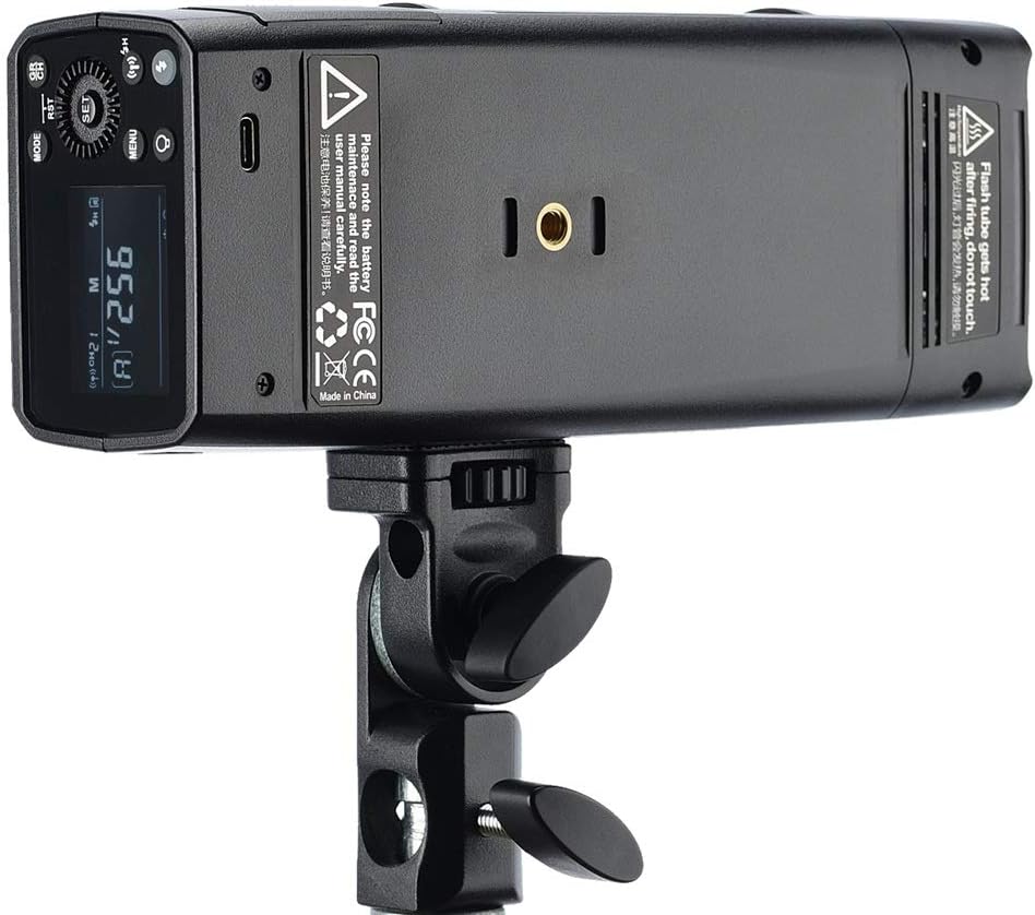 200Ws 2.4G Flash Strobe with Reflector and Color Filters Kit H1513