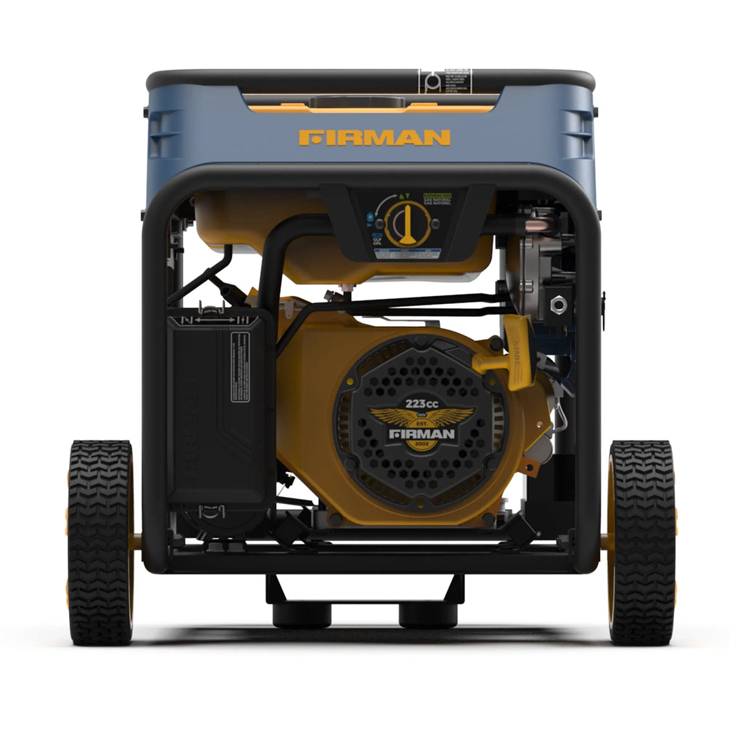 Tri-Fuel 5000/4000 Watts 120/240 Electric Start Portable Generator with CO Alert U8607