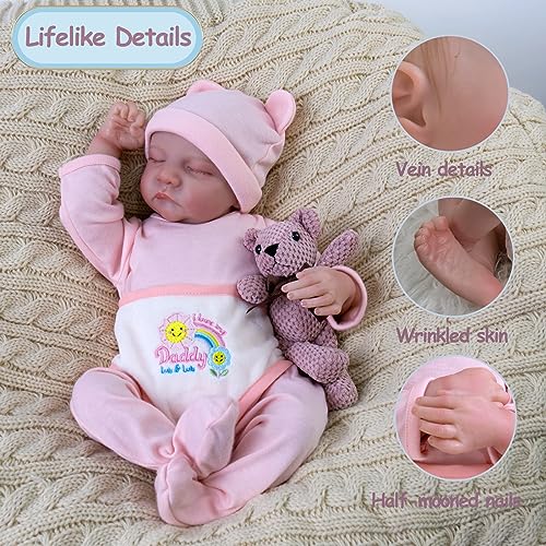 18 in Realistic Reborn Baby Doll with Accessories X56004