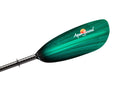 2-Piece Fiberglass Kayak Paddle Green 230 cm W6537