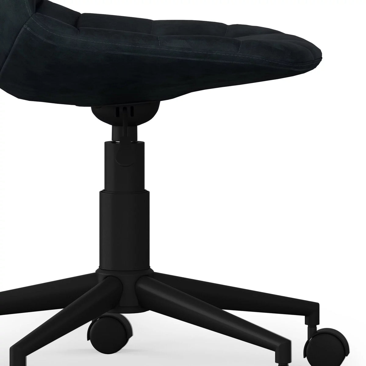 Distressed Blue Adjustable Swivel Office Chair H30956