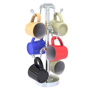Polished Chrome Mug Tree X72335