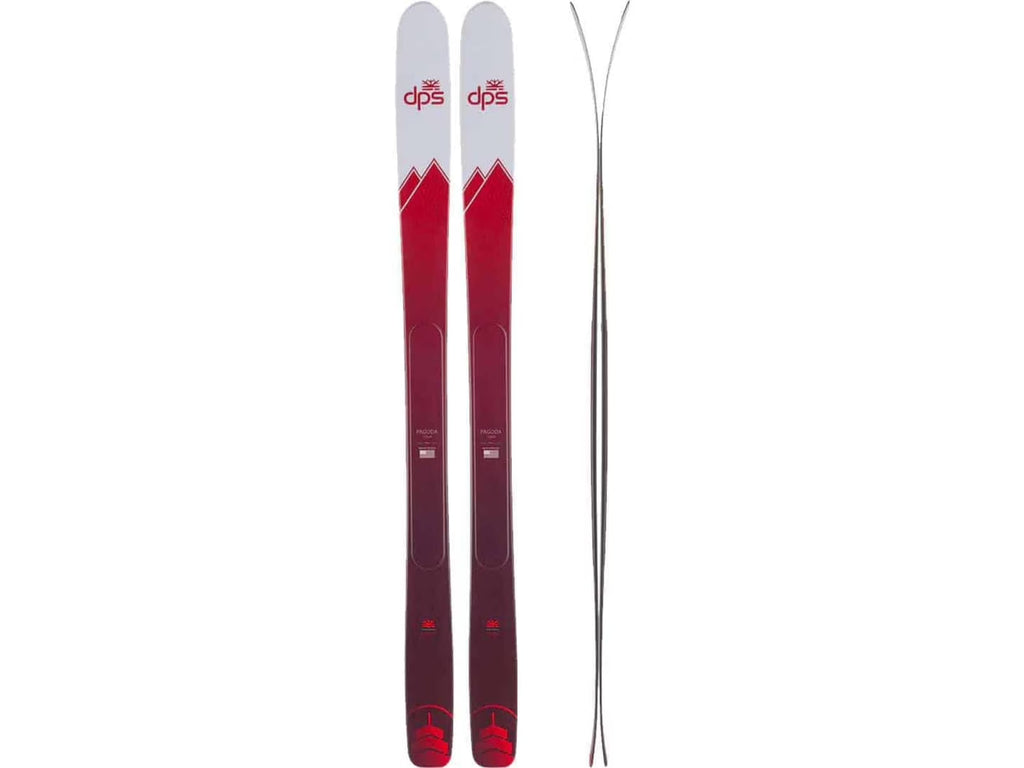 Deep Red Pagoda Tour Skis, 184cm H362732