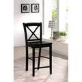 Black Finish Folding Dining Chairs F74841