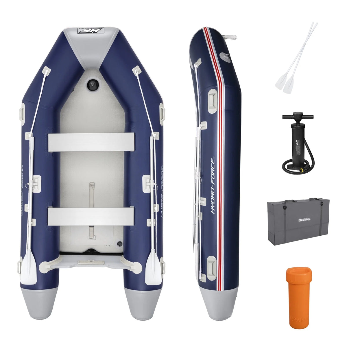 Inflatable 5 Person Water Raft Boat Set Z173