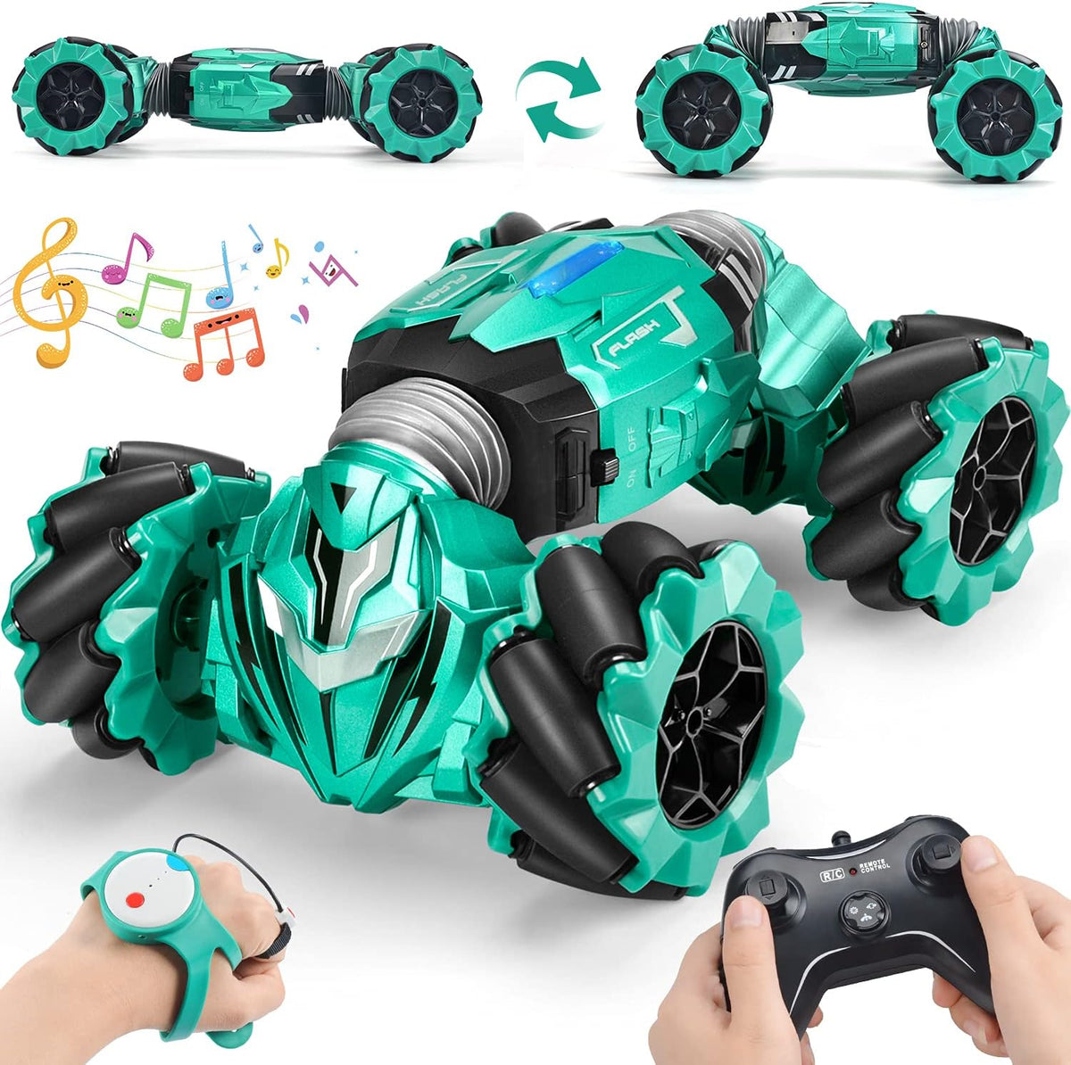 Remote Control Stunt Car 4WD Off Road Vehicle W3004
