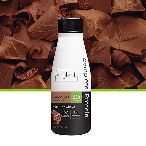 Chocolate 30g Protein Vegan Dairy Free 0g Sugar Ready to Drink Protein Drinks 11oz 12 Pack F9861
