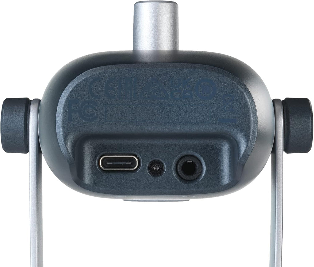 Blue and Silver USB-C Condenser Microphone M43653