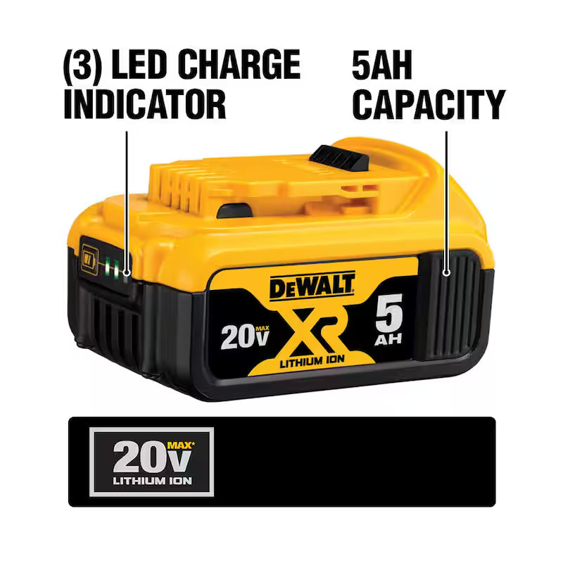 20V MAX XR Lithium-Ion 5.0Ah Battery 4 Pack M562731