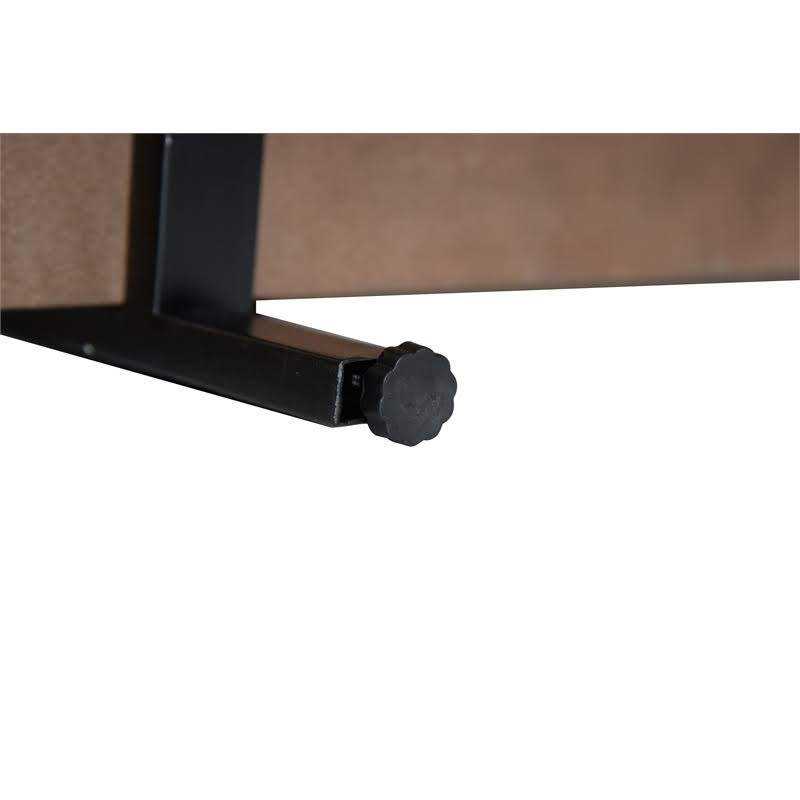 Walnut Brown 3 Shelf Etagere Bookcase Y5478