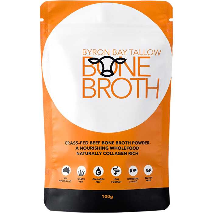 Grass Fed Beef Bone Broth Powder 100g C6916
