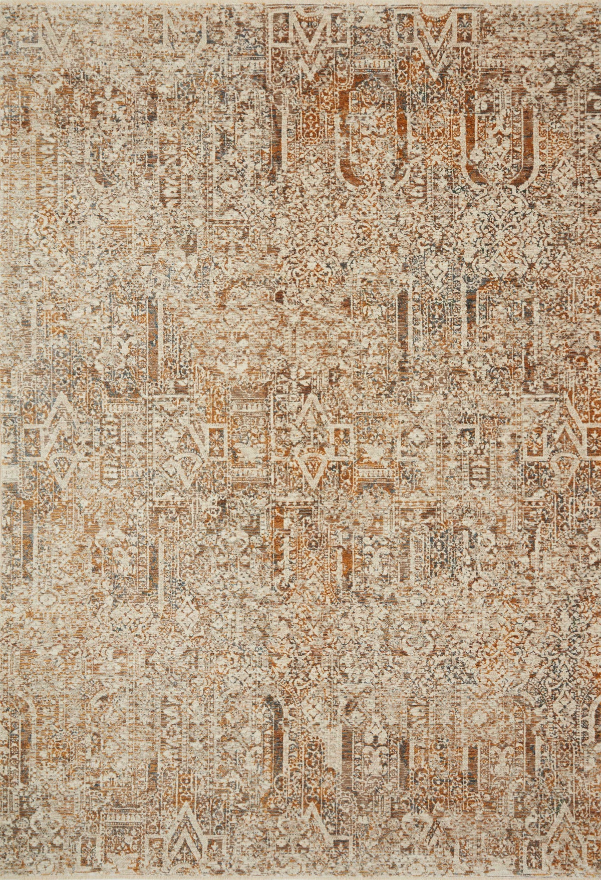 Ivory Orange 11'6 x 15'7 Rug S47382