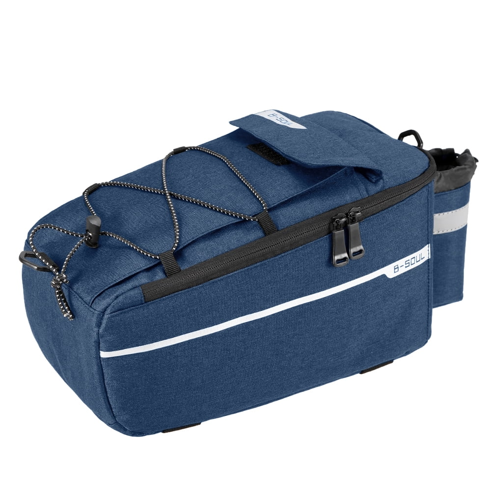 Insulated Trunk Cooler Bag Cycling Bicycle Rear Rack Storage Luggage Bag Reflective MTB Bike Pannier Bag Shoulder Bag X97072
