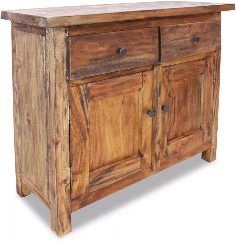 Wooden Sideboard with 2 Drawers K318172