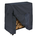 Black Log Rack Cover 4' A728801
