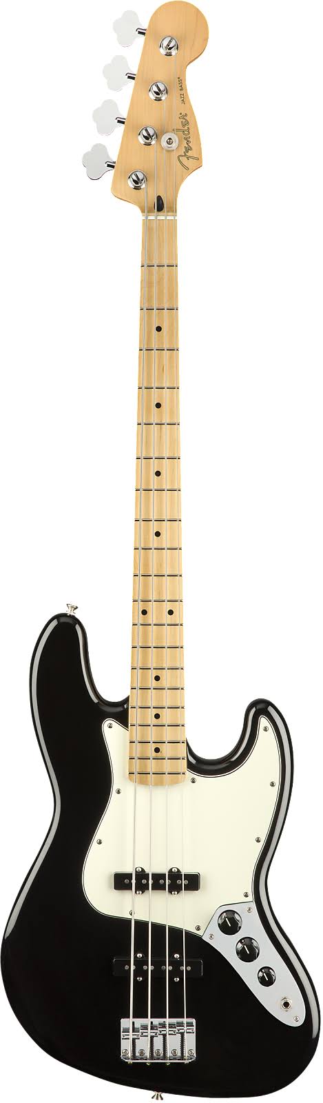 Jazz Bass Maple Fingerboard Black U288