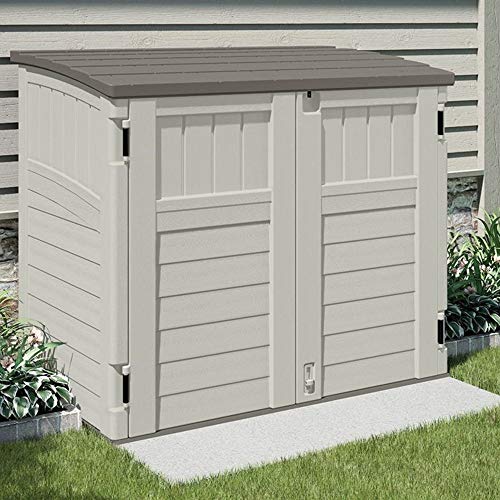 34 Cu Ft Capacity Horizontal Outdoor Storage Shed Z7577