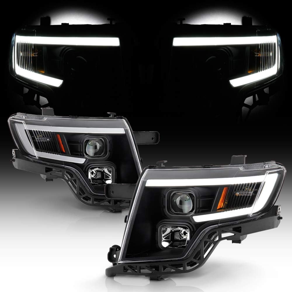 Black Housing Projector Headlights Headlamps Assembly C85977