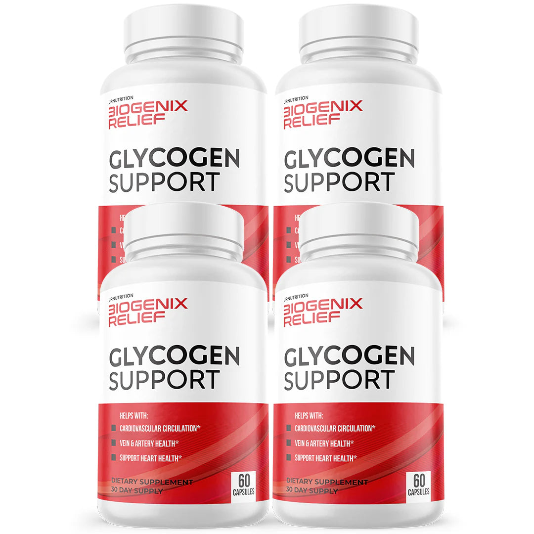 Relief Glycogen Support Capsules 4 Bottles O128