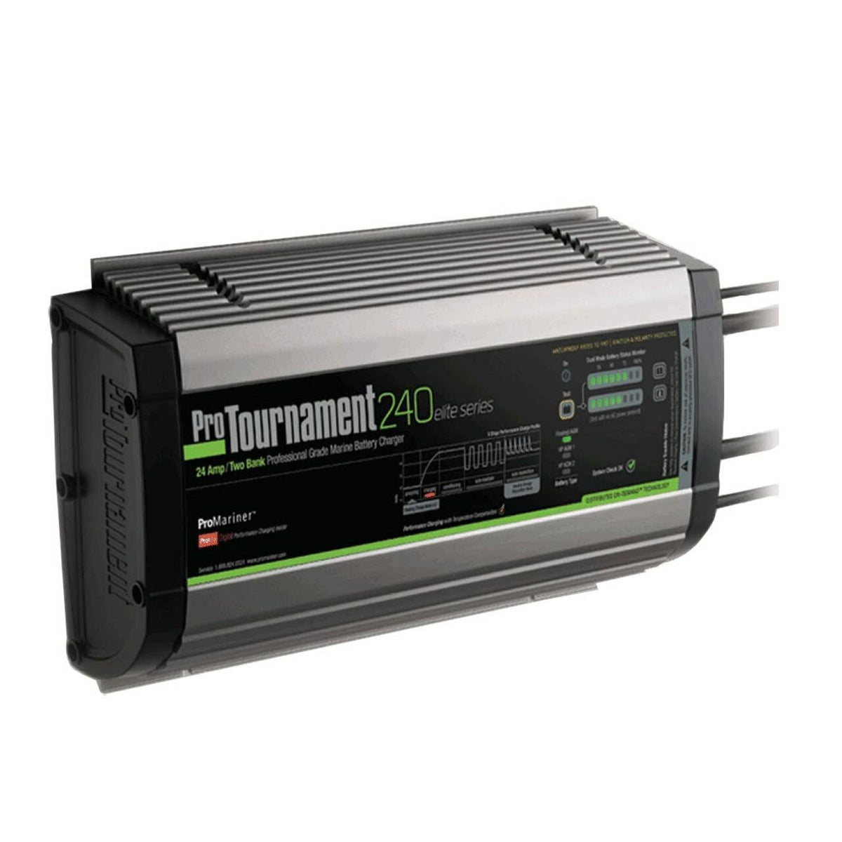 24 Amp 2 Bank Dual Charger T881690