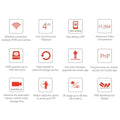 720p WiFi Wireless Security System Z9379