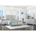 4-piece Wood Tufted California King Bedroom Set X5467
