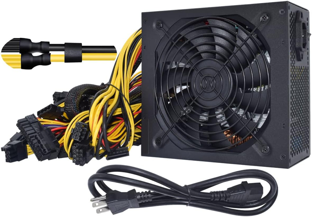 3600W ATX Power Supply 110-240V 12 GPU PSU S7223