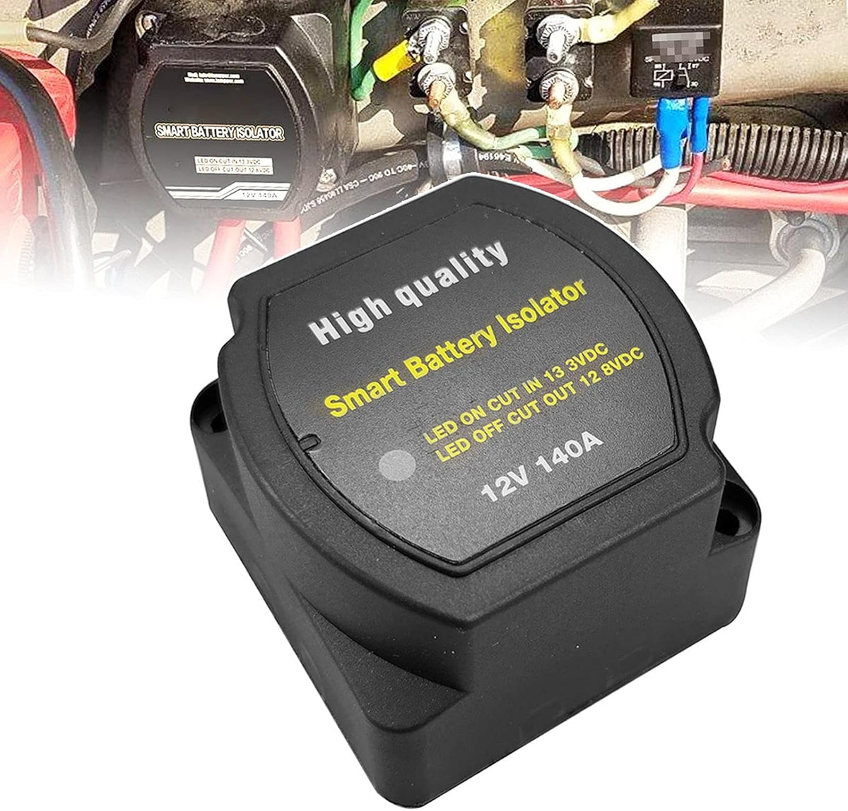 12V 140Amp Dual Battery Isolator Kit Pack of 2 I706