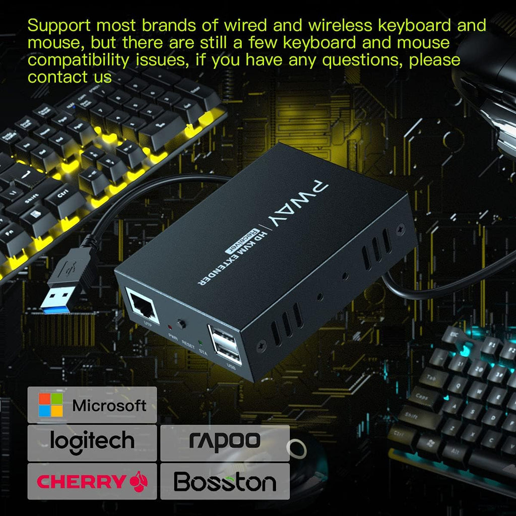 HDMI KVM USB Extender 150m over Cat5e/6/7 1080P U91686
