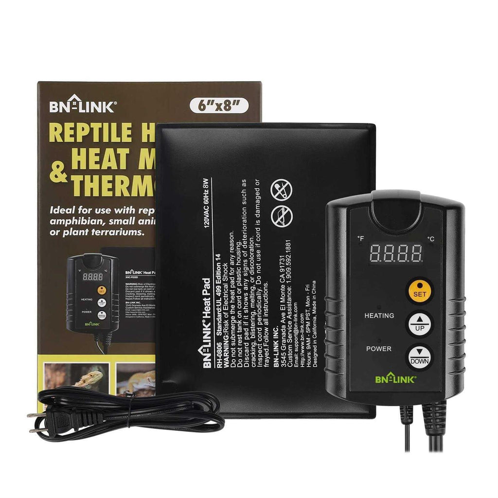 Reptile Heating Pad and Digital Thermostat Combo Set X323