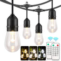 48FT Waterproof Dimmable LED String Lights with Remote Q113628