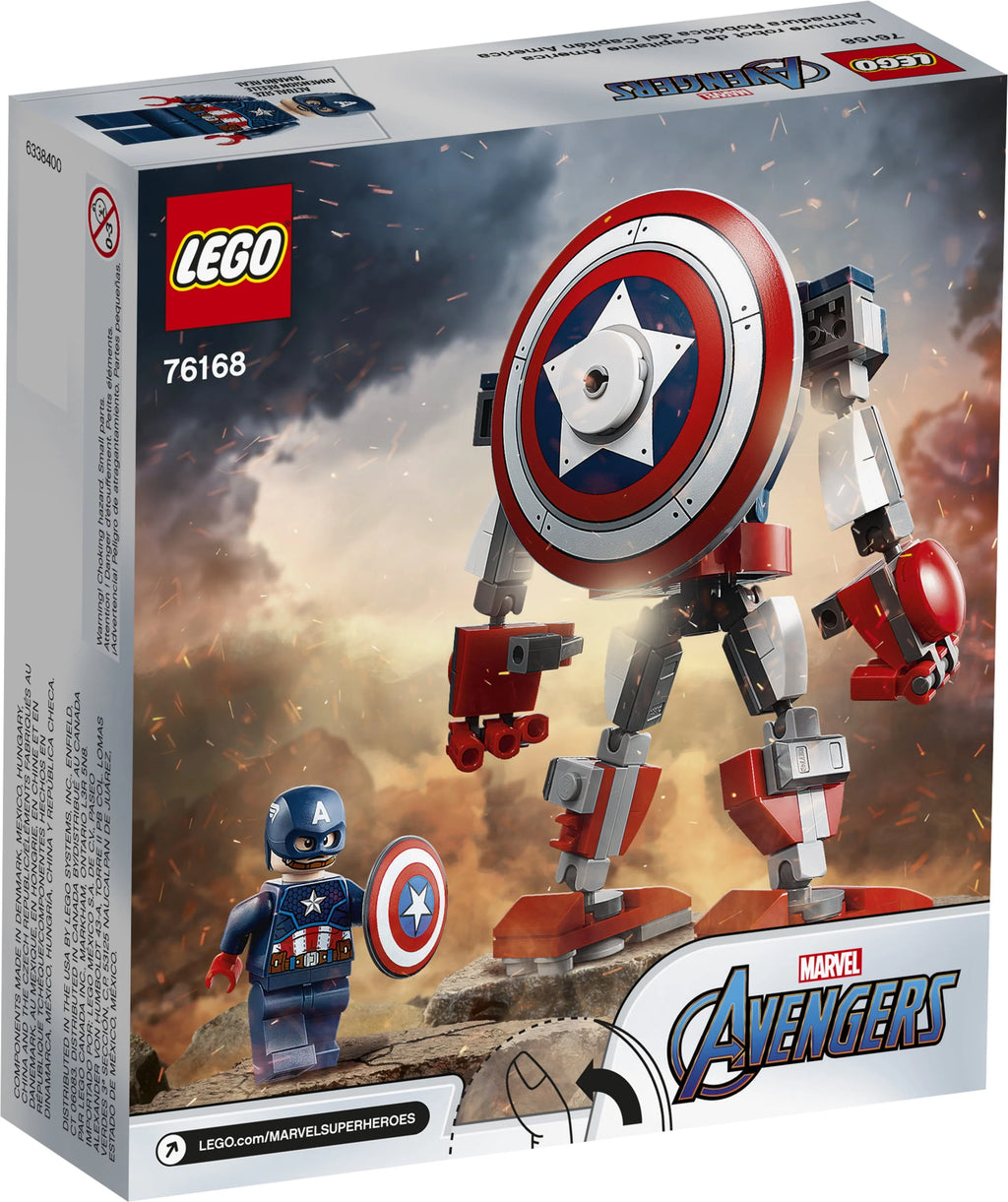 Captain America Mech Armor 121 Pieces B966