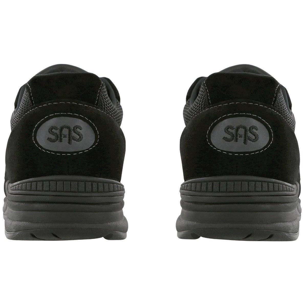 Black Mesh Men's Slim Shoes D480287