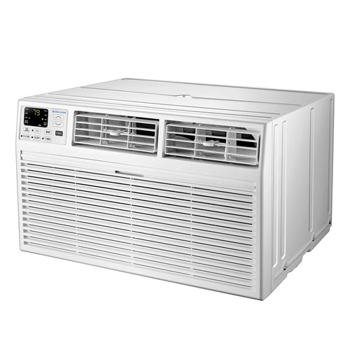 12,000 BTU 115-Volt Window Air Conditioner with Remote, White J591