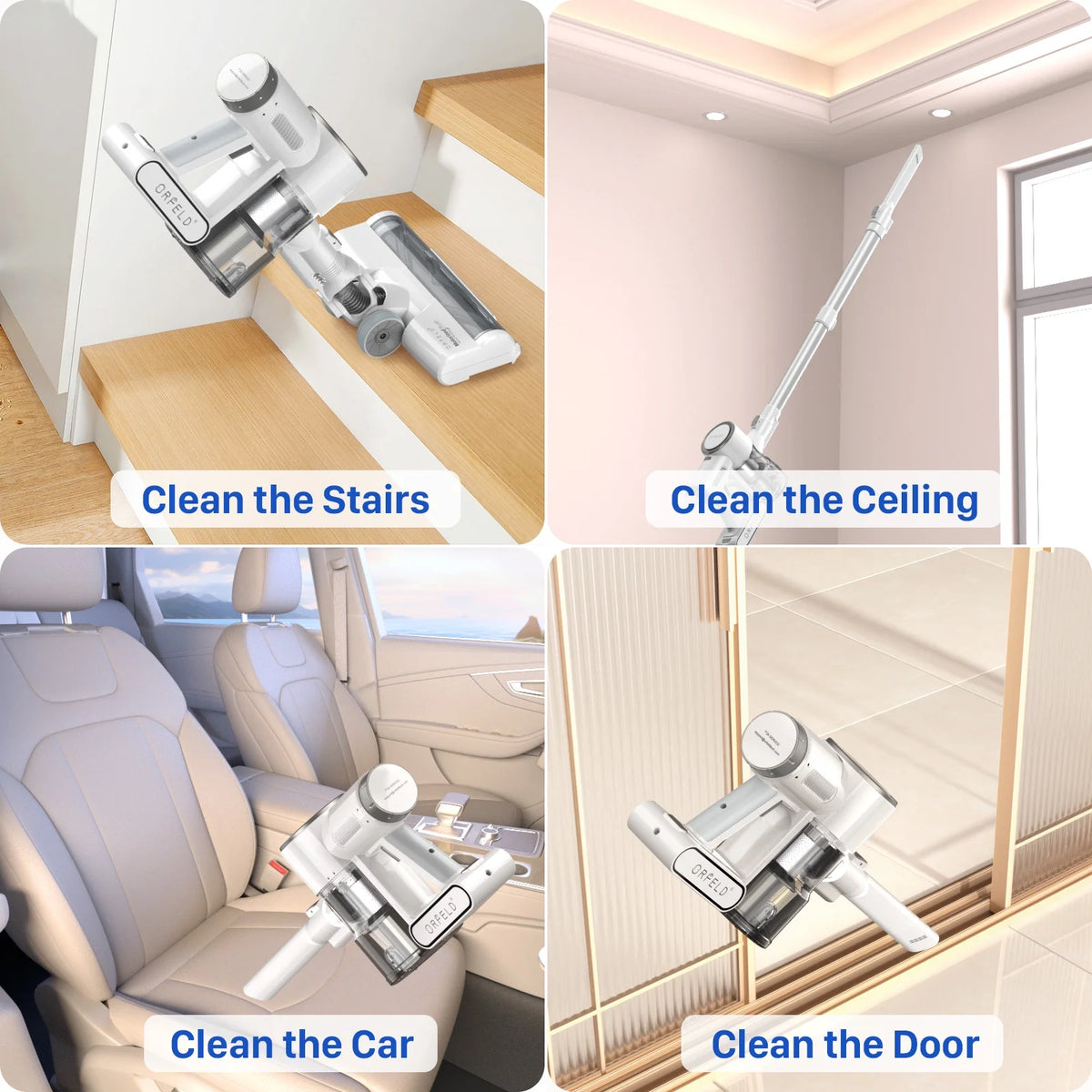 Cordless 2 in 1 Stick Vacuum Cleaner W841