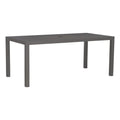 72"W Aluminum Outdoor Rectangular Leg Table L550020