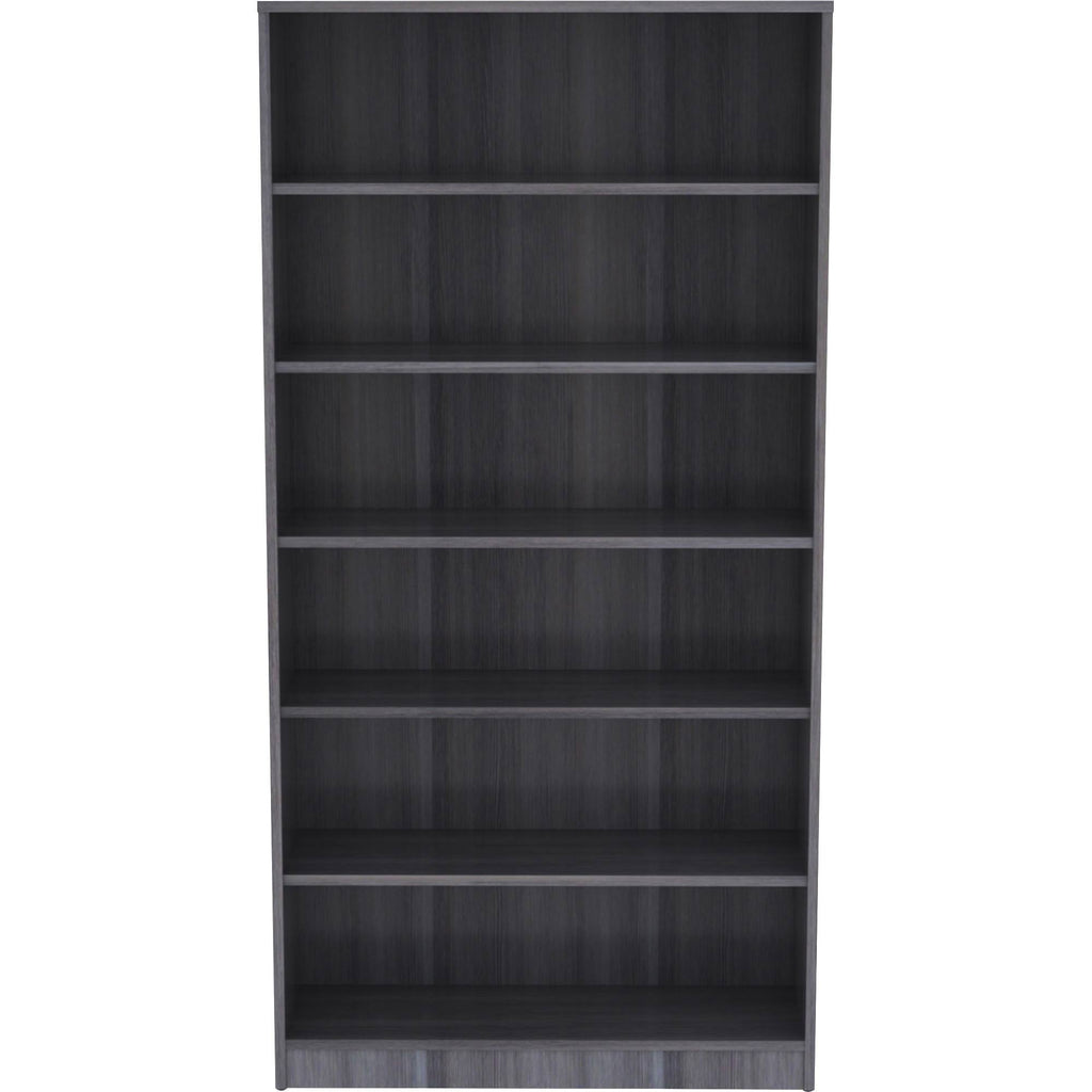 Weathered Charcoal Laminate Bookcase Z43110