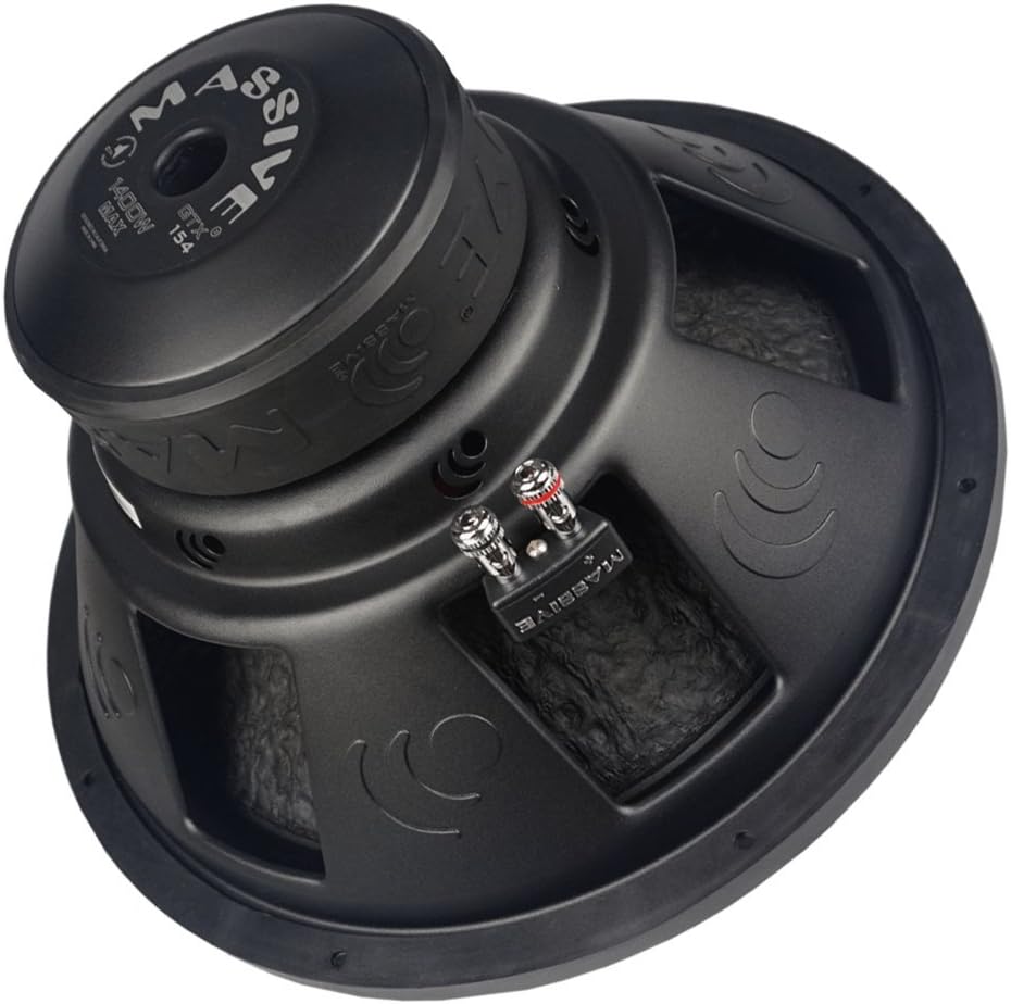 15 Inch Car Audio Subwoofer, 700 Watt RMS, Dual 4 Ohm W91738