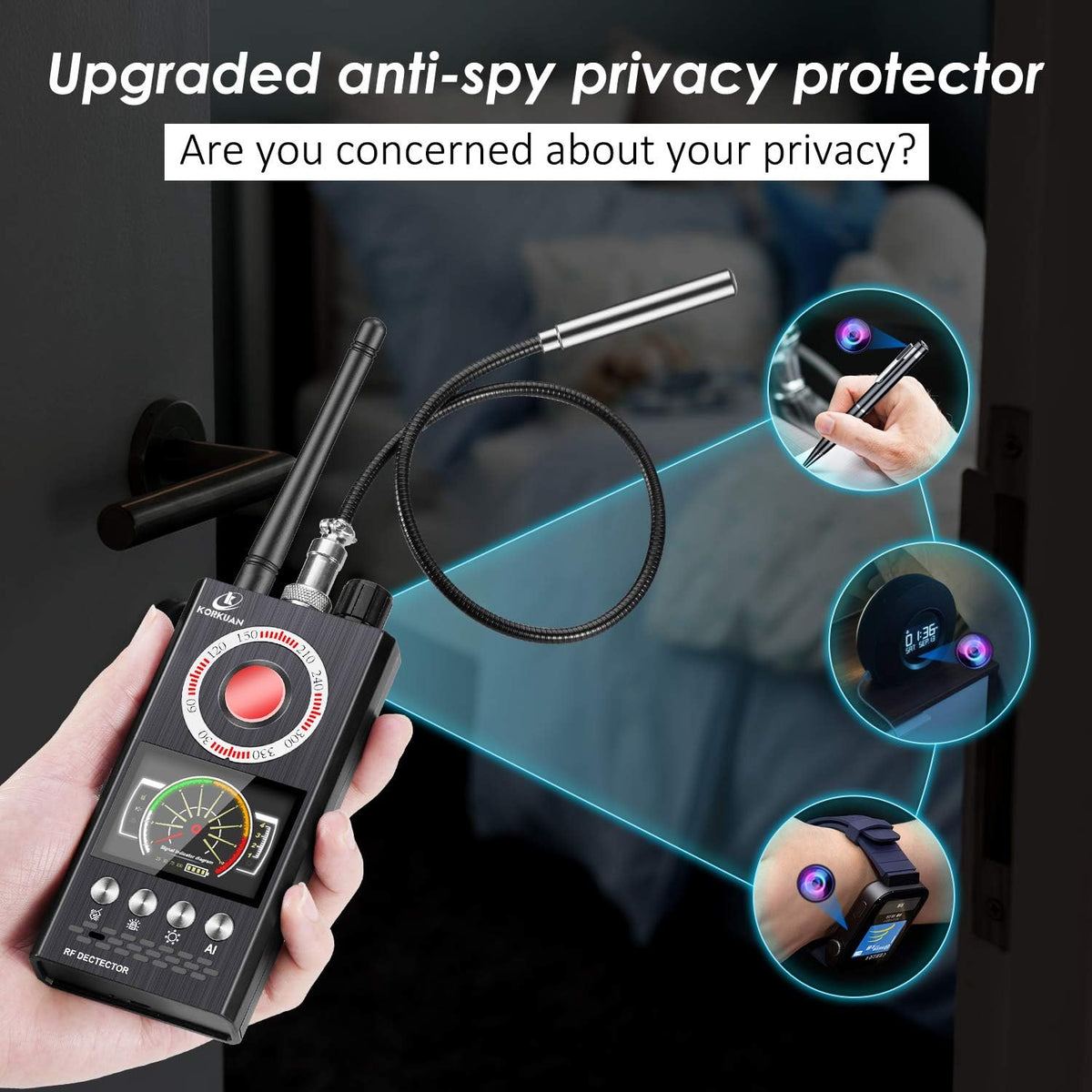 Anti Spy Bug Detector E8426