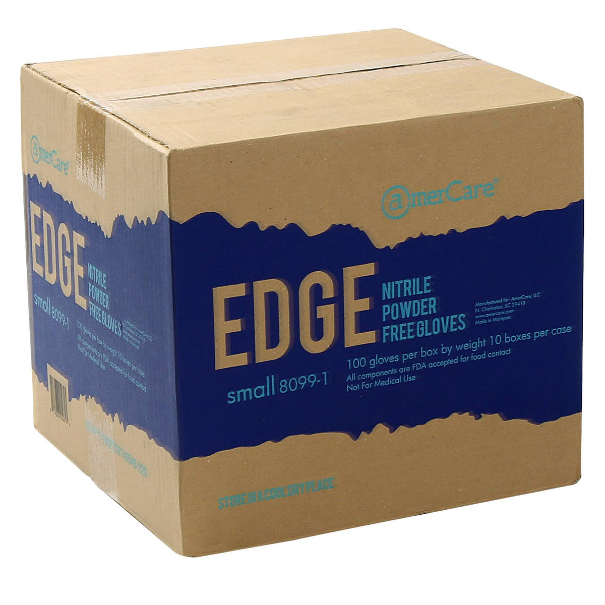 X-Large Powder-Free Nitrile Gloves, Case of 1000 M407300